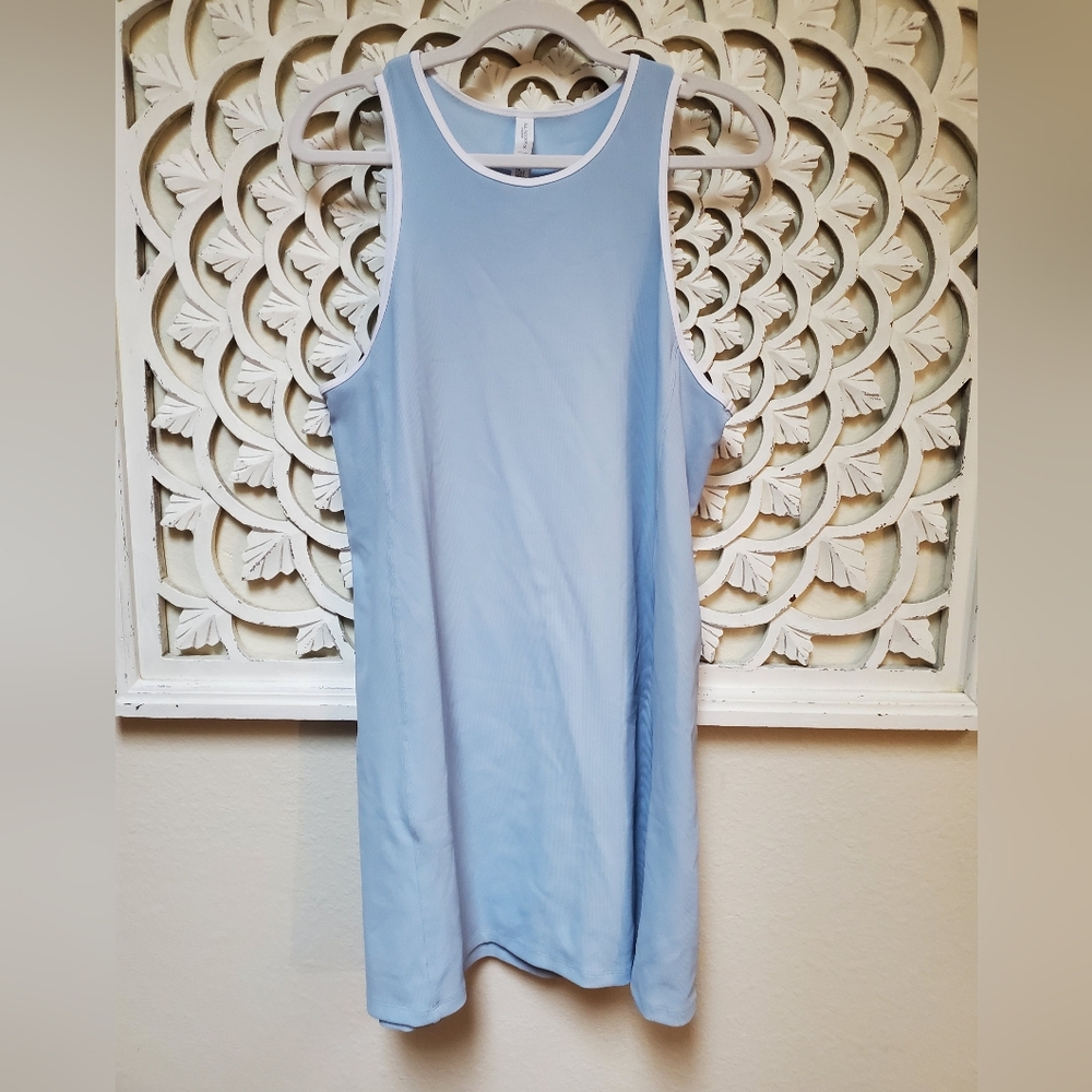 All Access By Bandier Light Blue Tank Dress NWOT Size 2XL